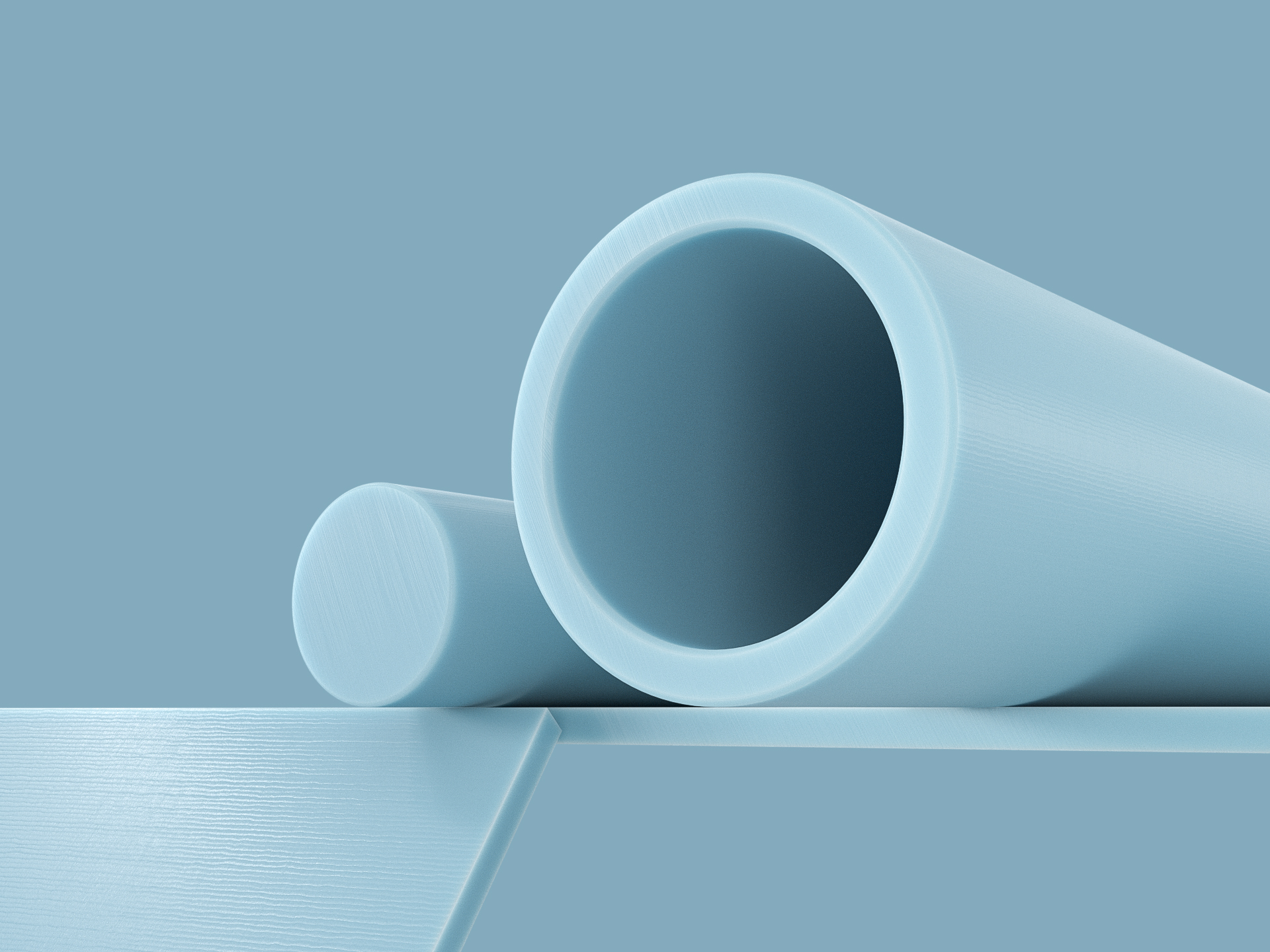TIVAR® Extended Wear UHMW-PE plastic stock shapes